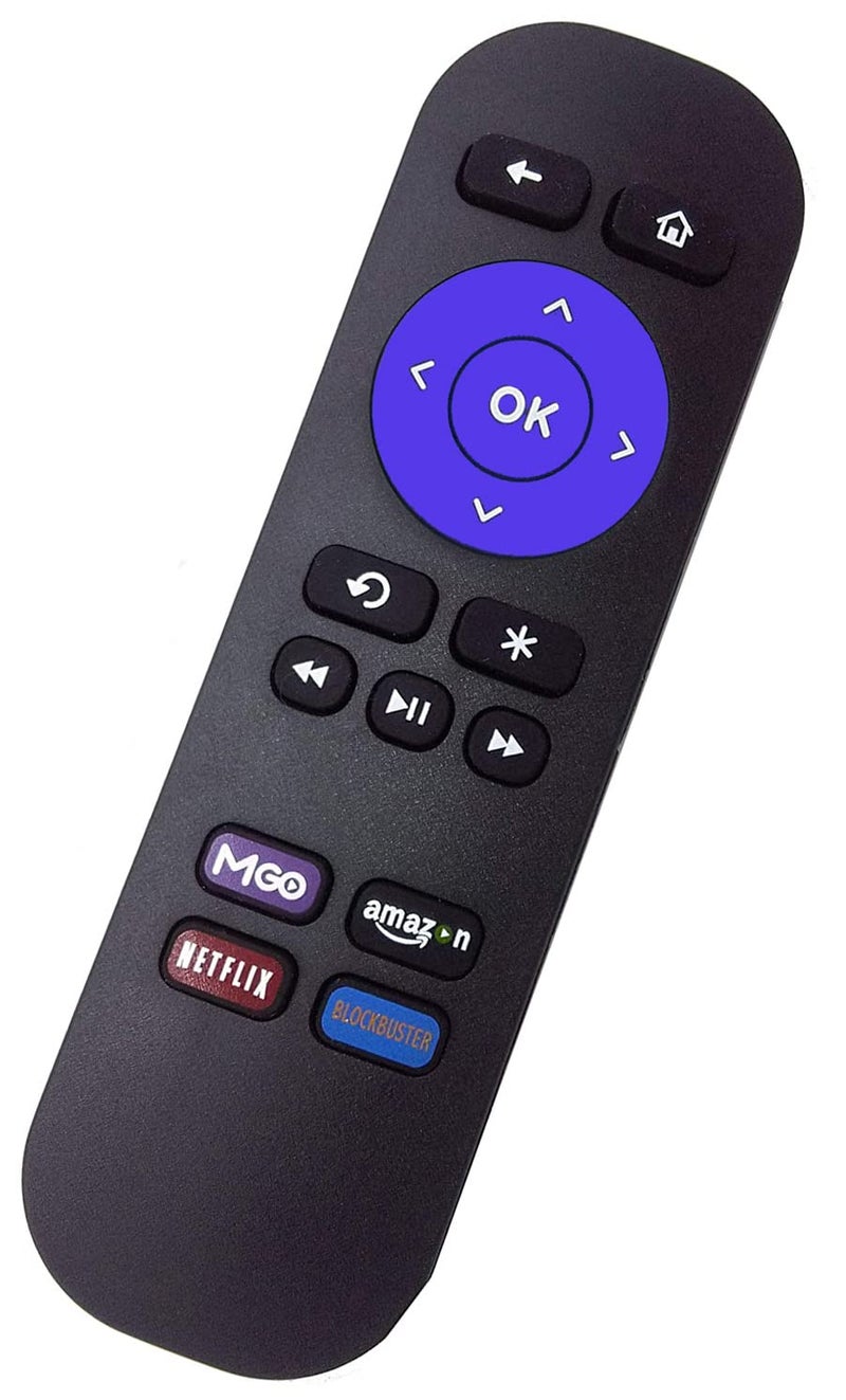 Elekpia Remote Compatible with Roku Express 3700 3900 3930, Roku Premiere 2500R 2700R 2450XB 4620XB 4210XB 3900R, Roku 1 2 3 4 HD LT XS XD Boxes, Not Roku Stick, Not for Roku TV - Image 2